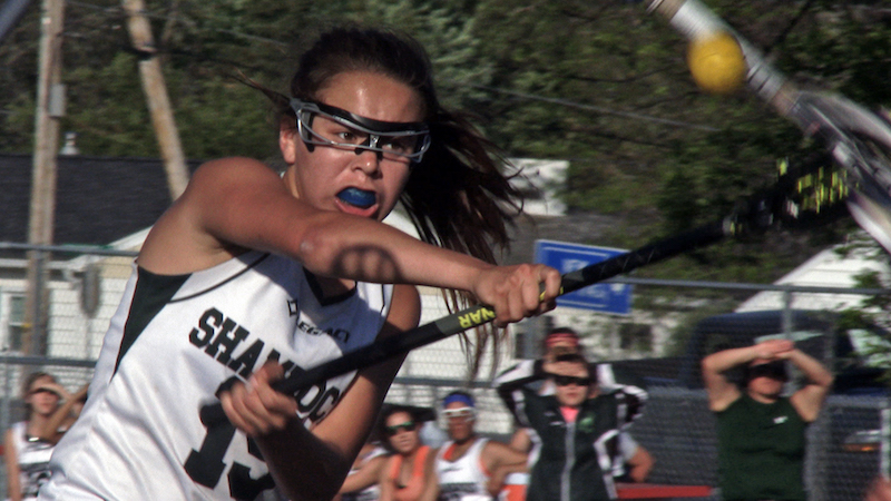The Salmon River girls’ lacrosse team, in just its eighth year of existence, represents another breakthrough for women on the St. Regis Mohawk Reservation, where lacrosse has deep and sacred roots.