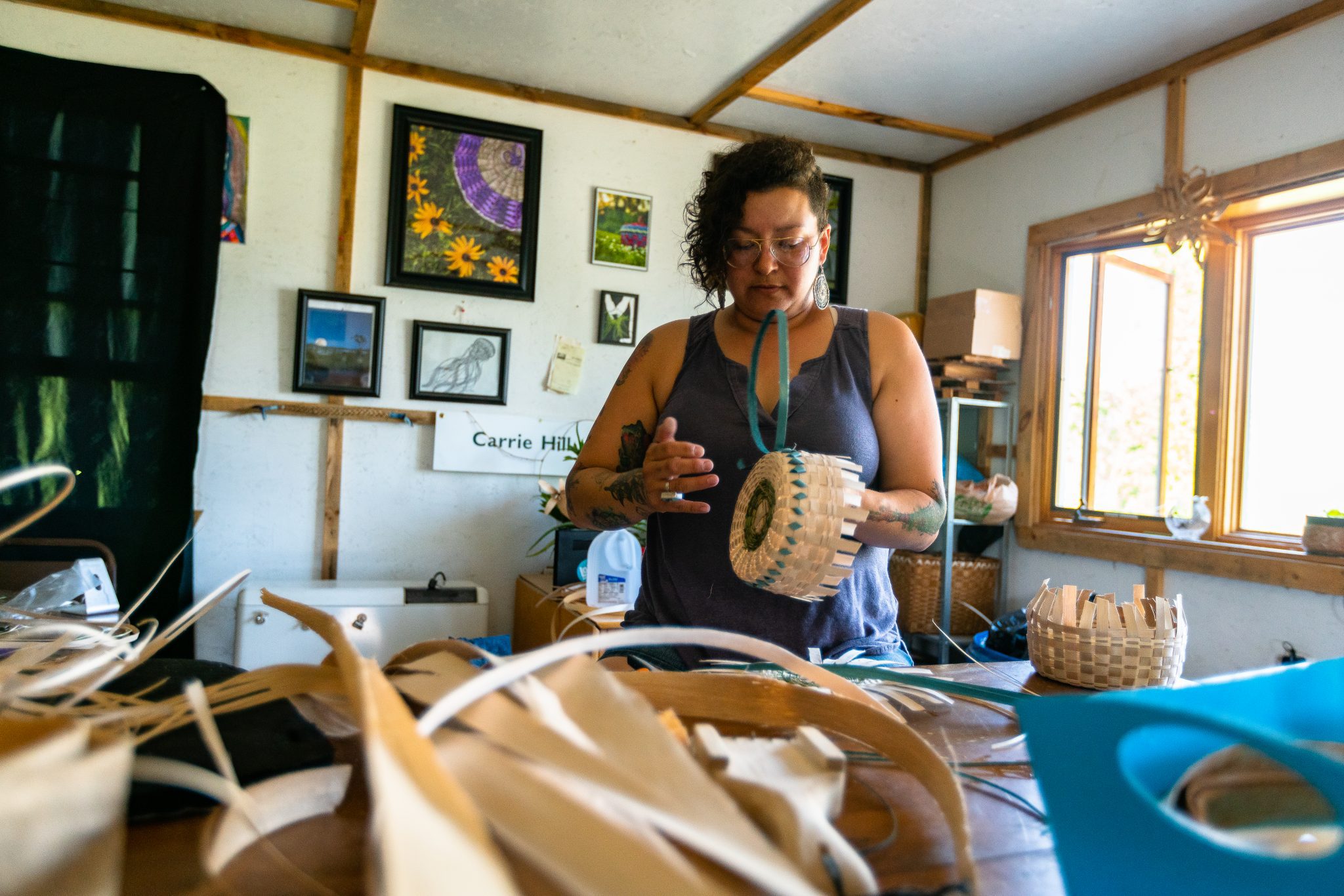 Mohawk & Akwesasne Basketmaking Akwesasne